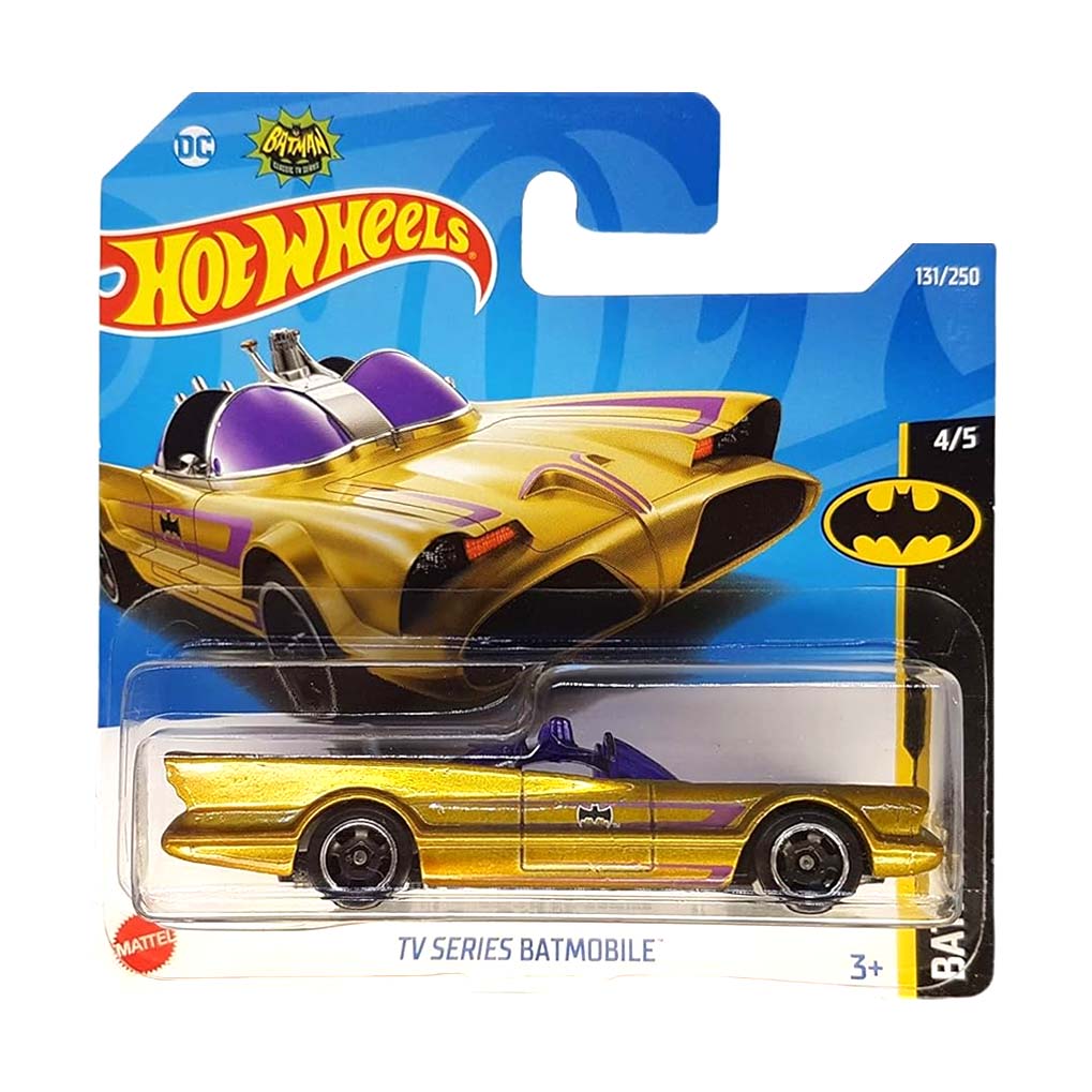 Hot Wheels 2022: Classic TV Series Batmobile 4/5 Batman Short Card 131/250