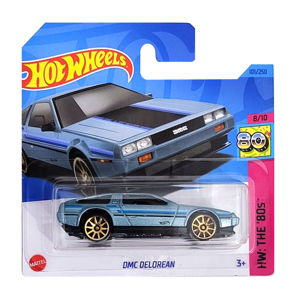 Hot Wheels 2023: DMC Delorean - HW: The '80s 8/10 Short Card 101/250