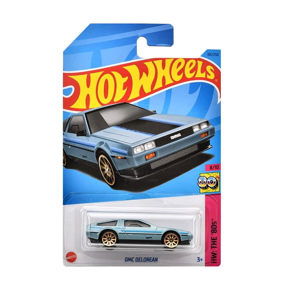 Hot Wheels 2023: DMC Delorean - HW: The '80s 8/10 Long Card 101/250