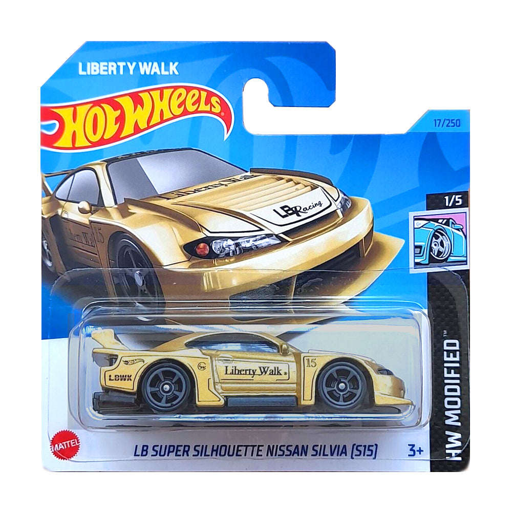Hot Wheels 2023: LB Super Silhouette  Nissan Silvia (S15) - HW Modified 1/10 Short Card 117/250