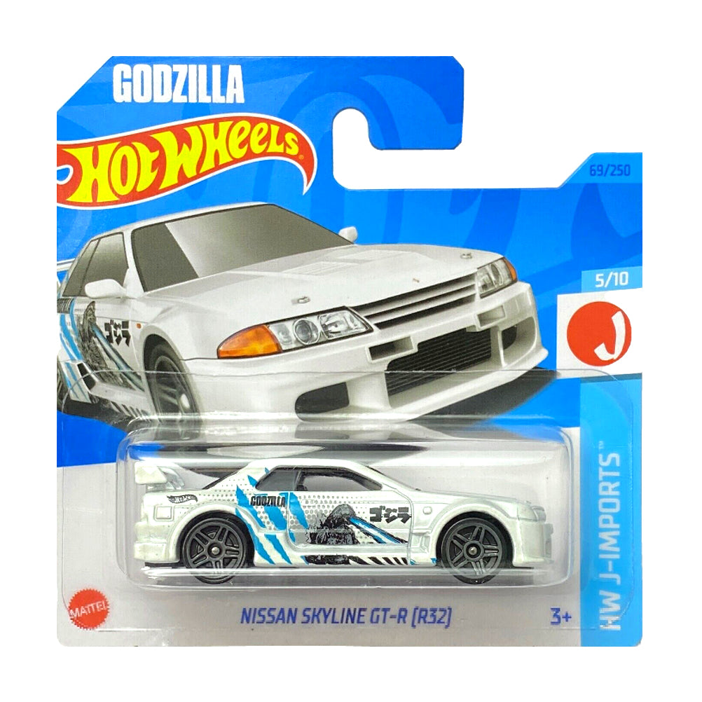 Hot Wheels 2023: Nissan Skyline GT-R (R32) - HW J-Imports 5/10 Short Card 69/250