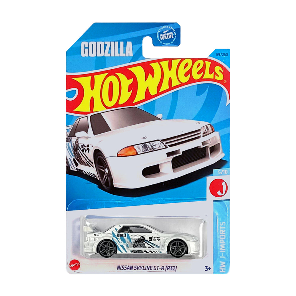Hot Wheels 2023: Nissan Skyline GT-R (R32) - HW J-Imports 5/10 Long Card 69/250