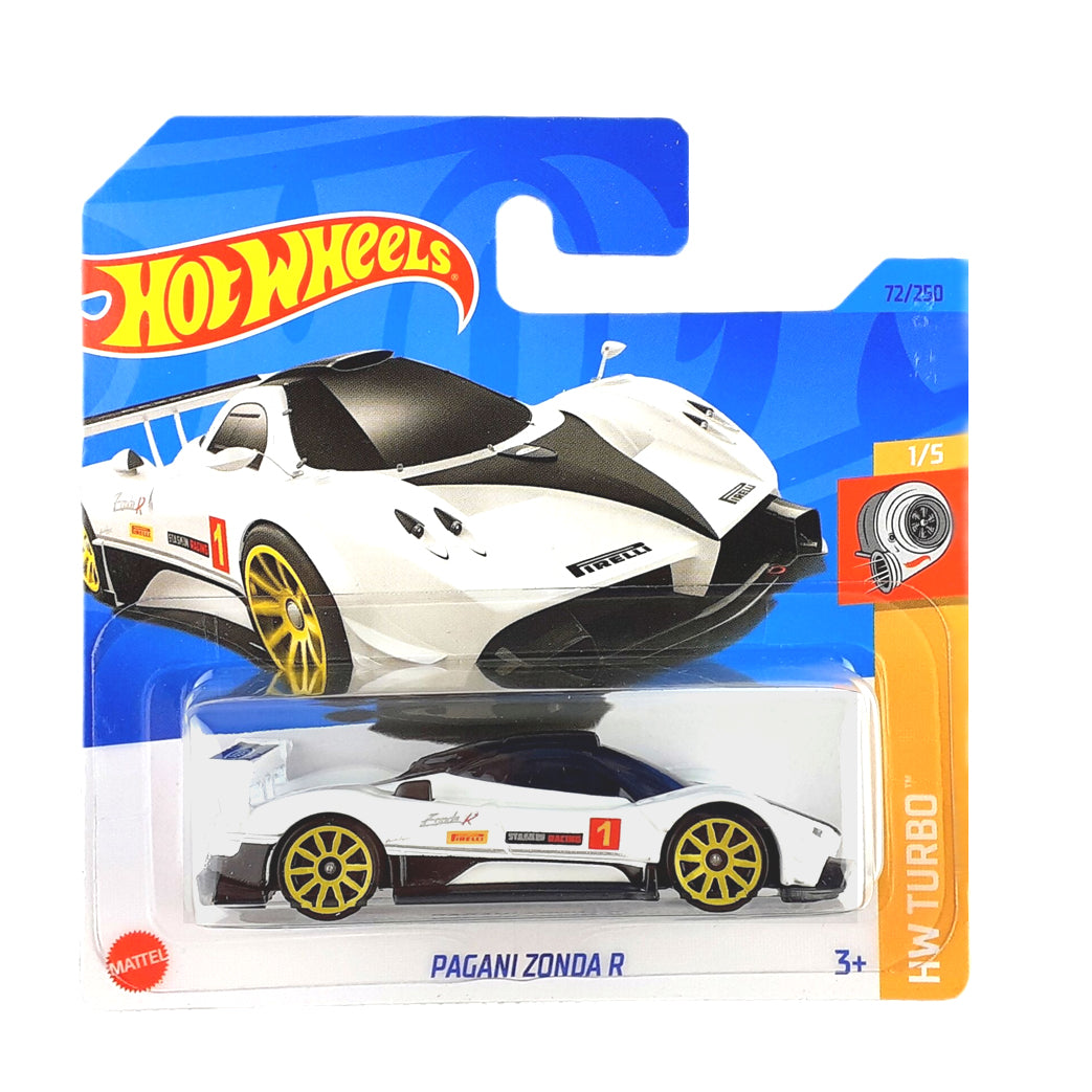 Hot Wheels 2023: Pagani Zonda R - HW Turbo 1/5 Short Card 72/250