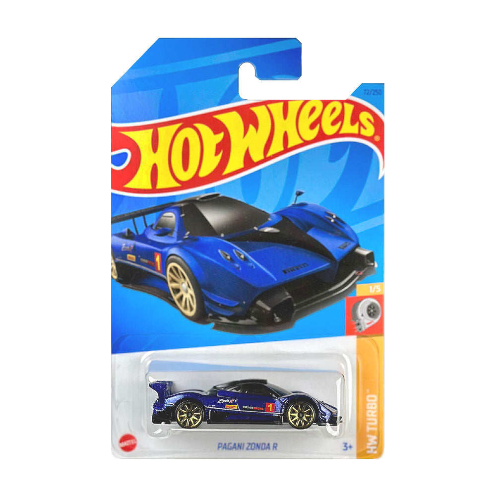 Hot Wheels 2023: Pagani Zonda R - HW Turbo 1/5 Long Card 72/250