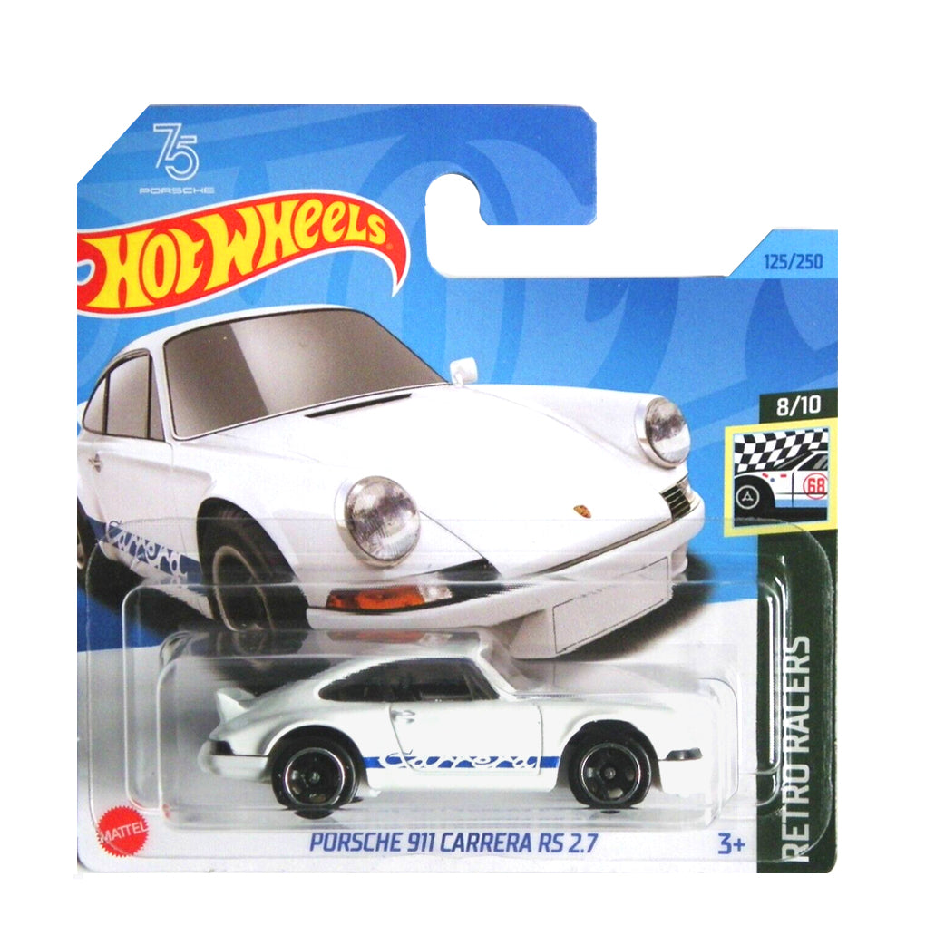 Hot Wheels 2023: Porsche 911 Carrera RS 2.7 - Retro Racers 8/10 Short Card 125/250