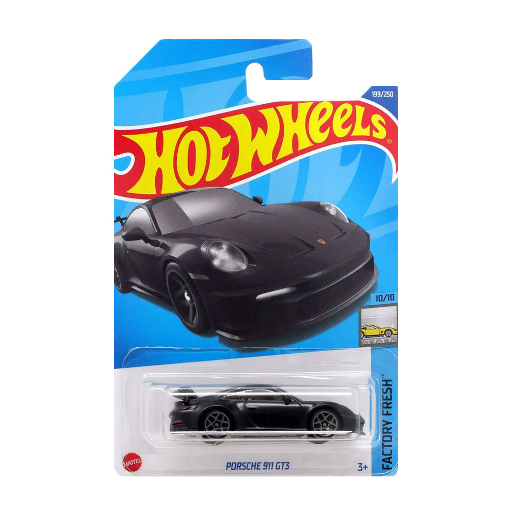 Hot Wheels 2023: Porsche 911 GT3 - Factory Fresh 10/10 Long Card 199/250