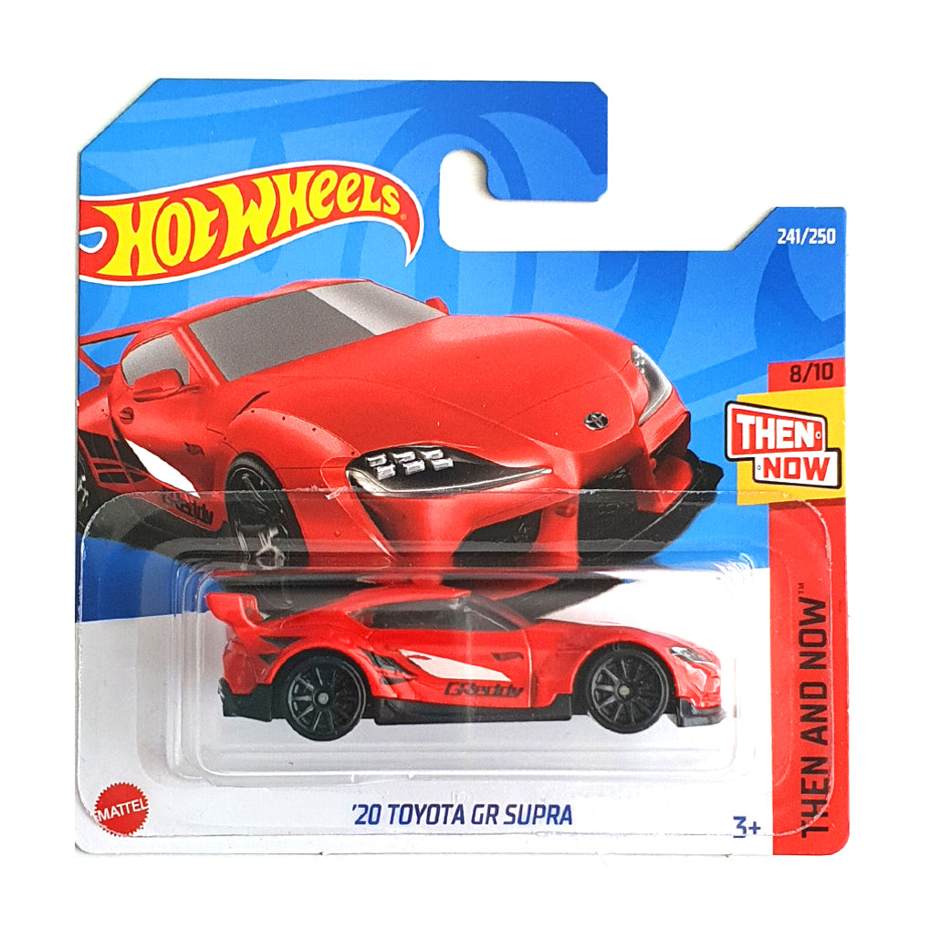 Hot Wheels 2022: '20 Toyota GR Supra - Then and Now 8/10 Short Card 241/250