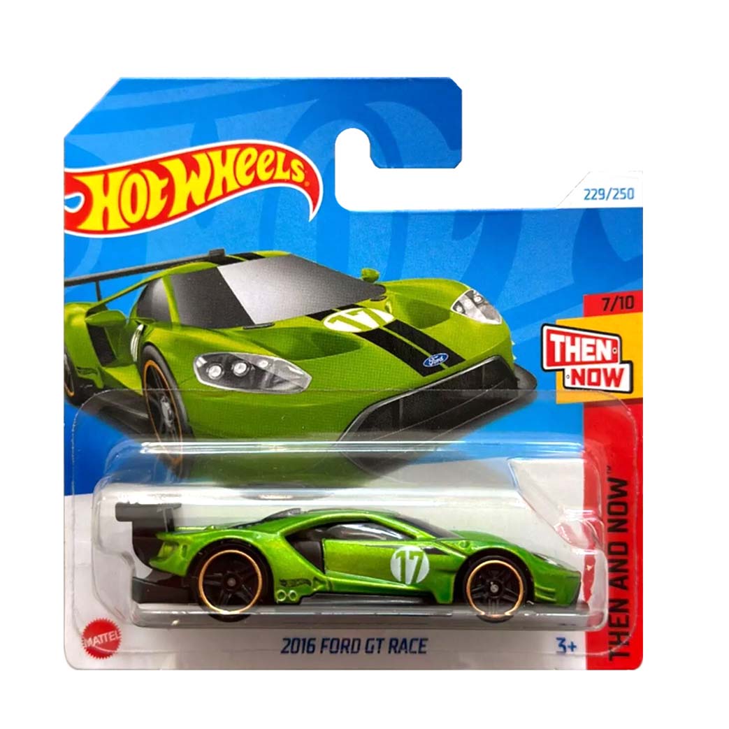 Hot Wheels 2024: 2016 Ford GT Race - Then and Now 7/10 Short Card 229/250