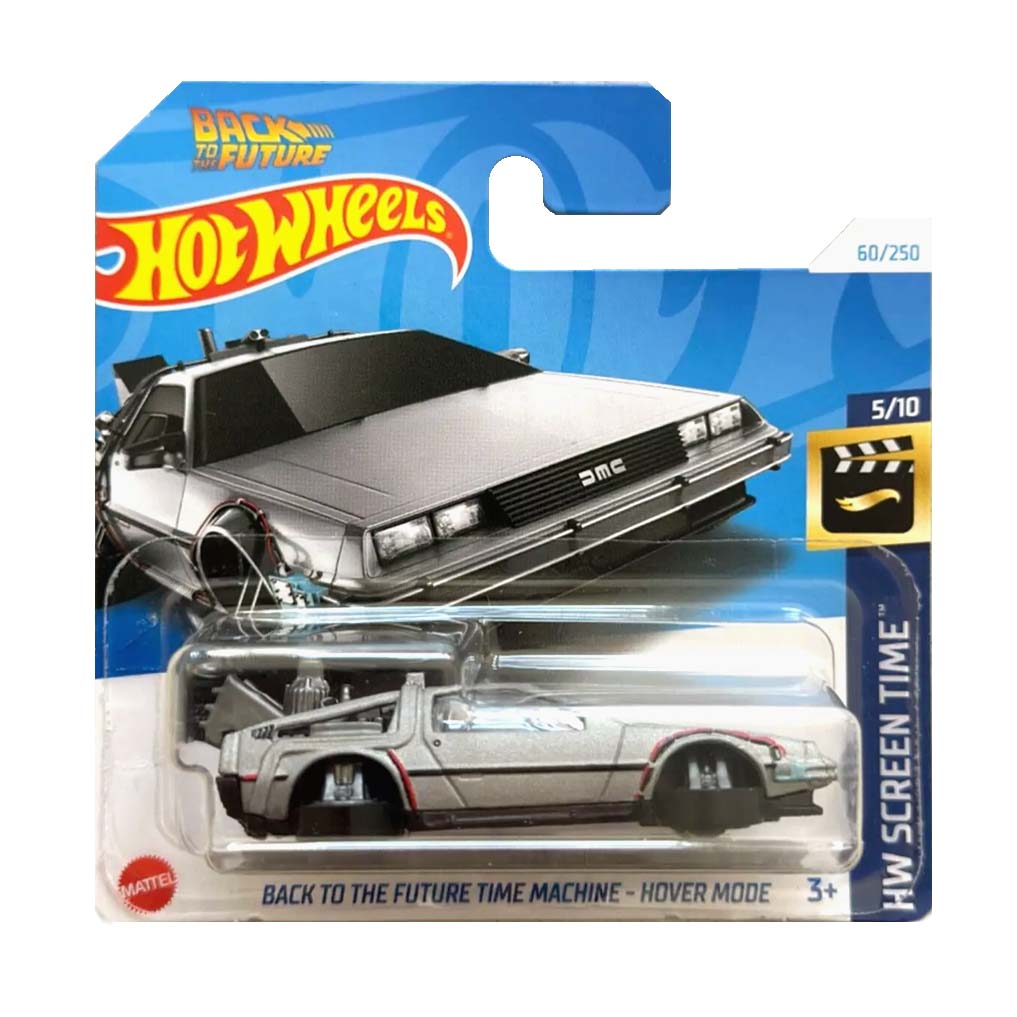 Hot Wheels 2024: Back To The Future DeLorean Hover Mode - HW Screen Time 5/10 Short Card 60/250