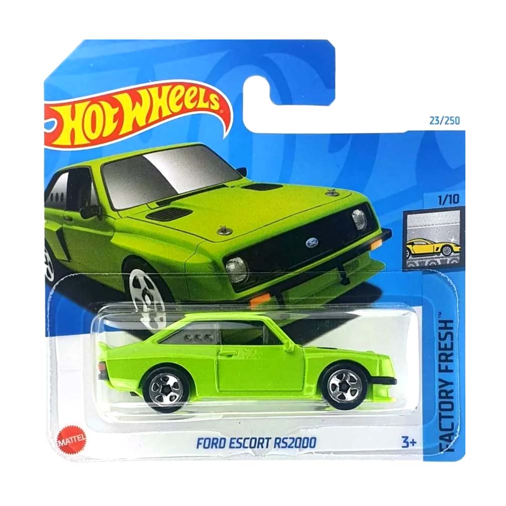 Hot Wheels 2024: Ford Escort RS2000 - Factory Fresh 1/10 Short Card 23/250