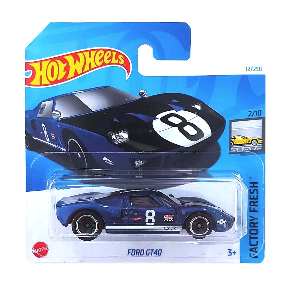 Hot Wheels 2024: Ford GT40 - Factory Fresh 2/10 Short Card 12/250