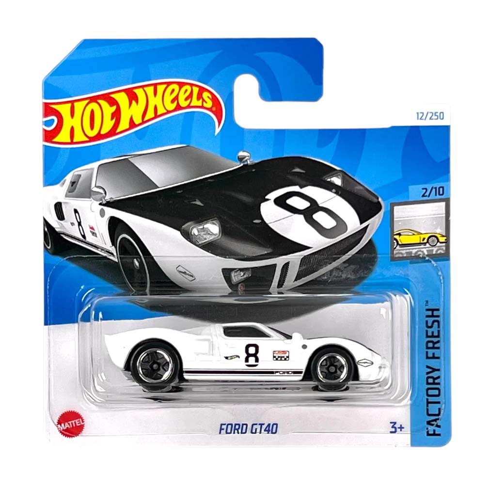 Hot Wheels 2024: Ford GT40 - Factory Fresh 2/10 Short Card 12/250