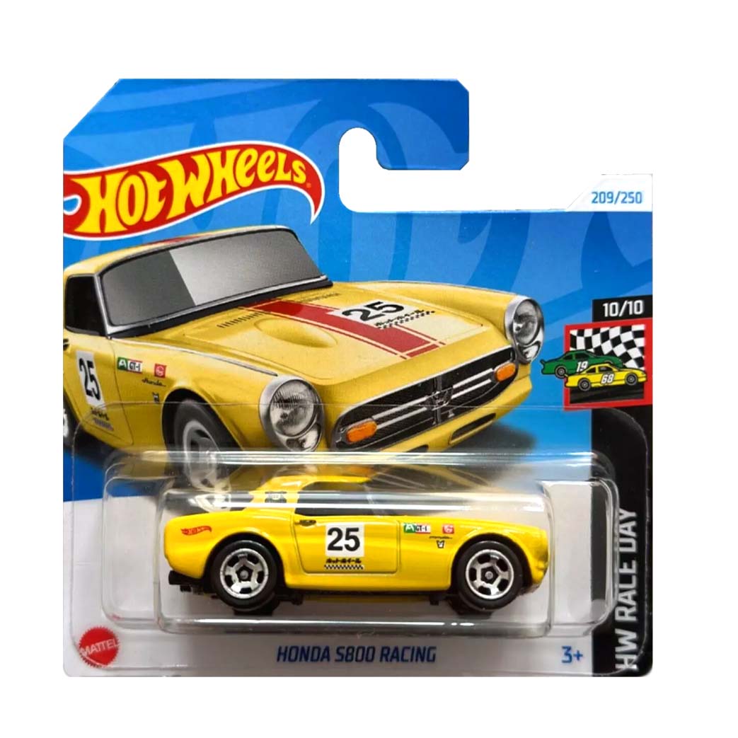 Hot Wheels 2024: Honda S800 Racing - HW Race Day 10/10 Short Card 209/250
