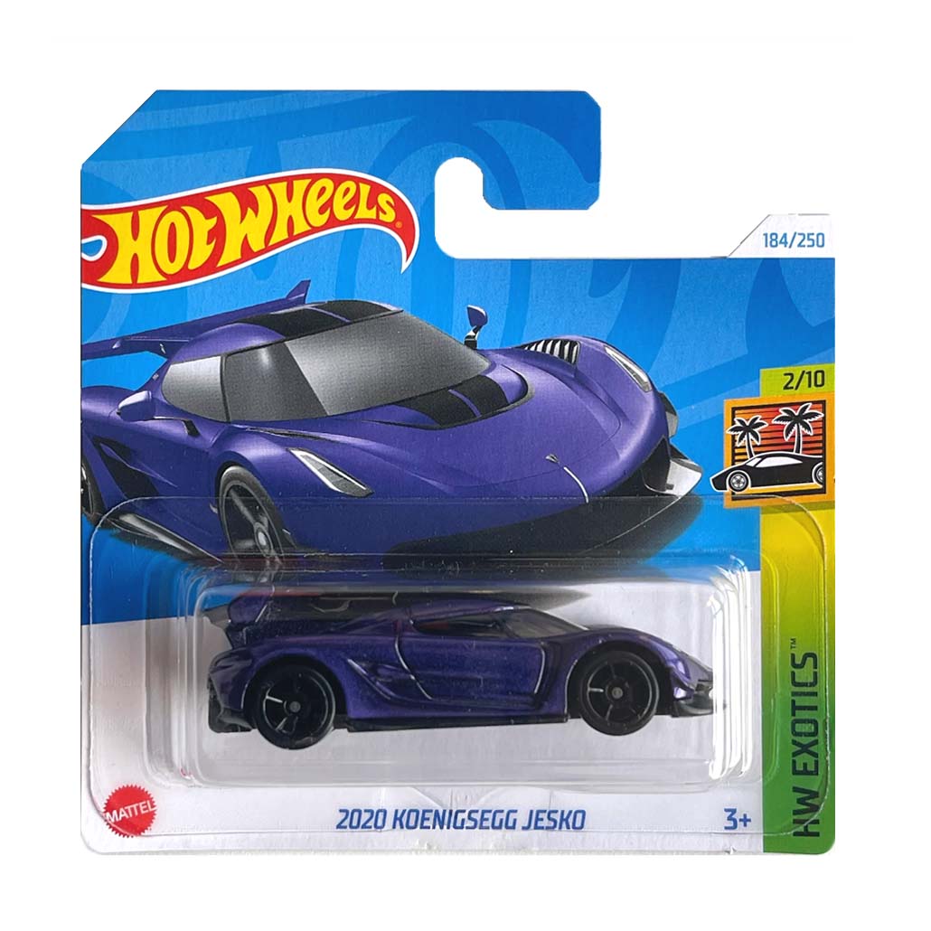 Hot Wheels 2024: 2020 Koenigsegg Jesko - HW Exotics 2/10 Short Card 184/250