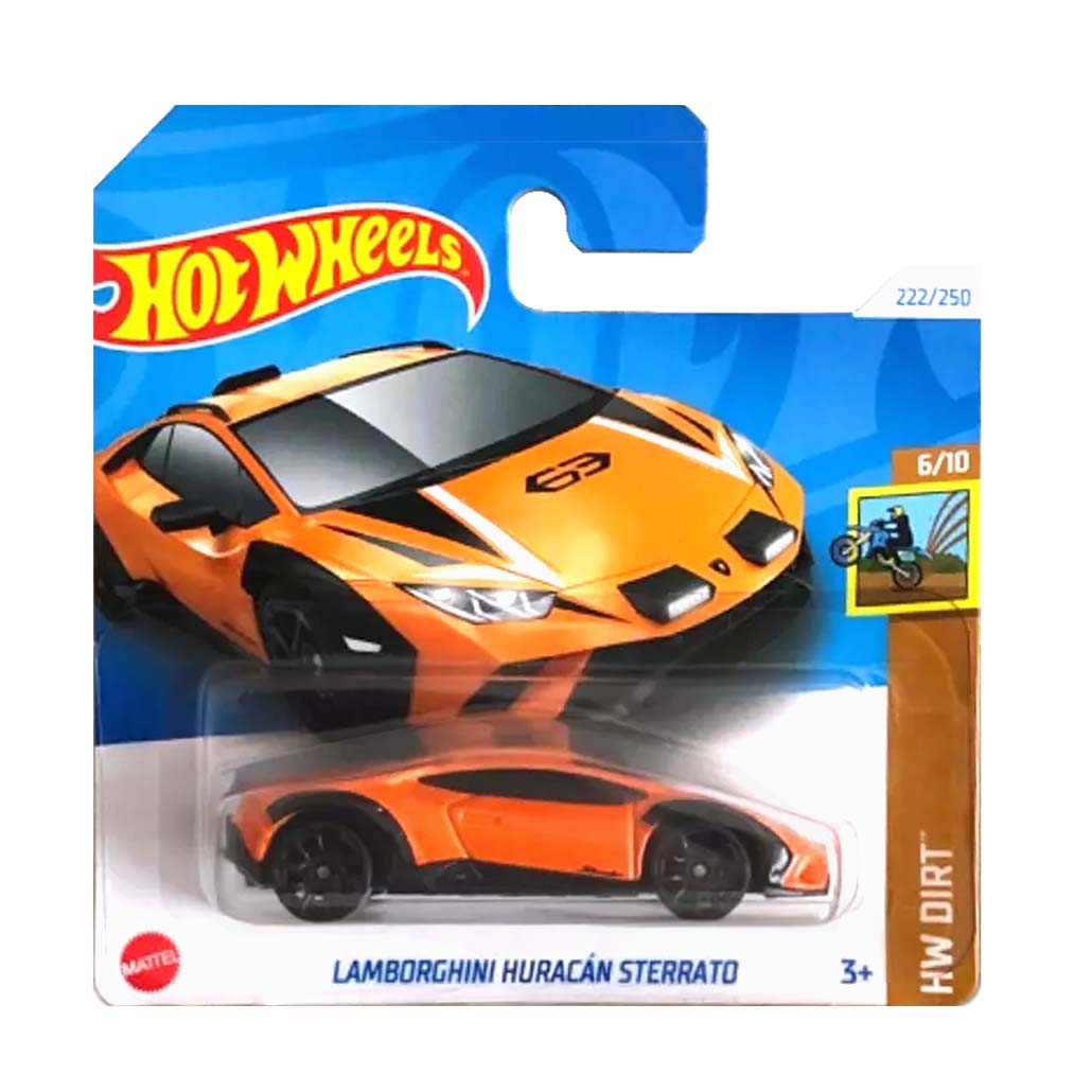 Hot Wheels 2024: Lamborghini Huracan Sterrato - HW Drift 6/10 Short Card 222/250