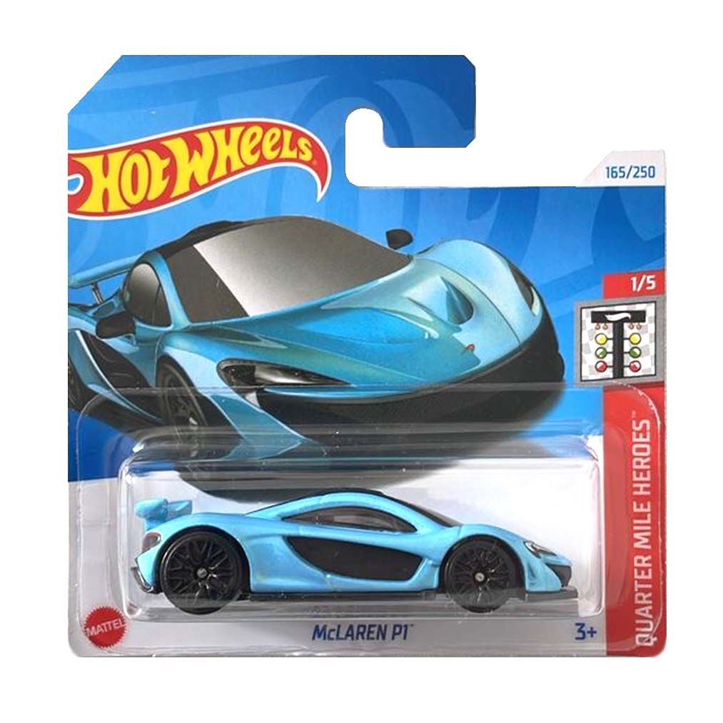 Hot Wheels 2024: McLaren P1 - Quarter Mile Heroes 1/5 Short Card 165/250