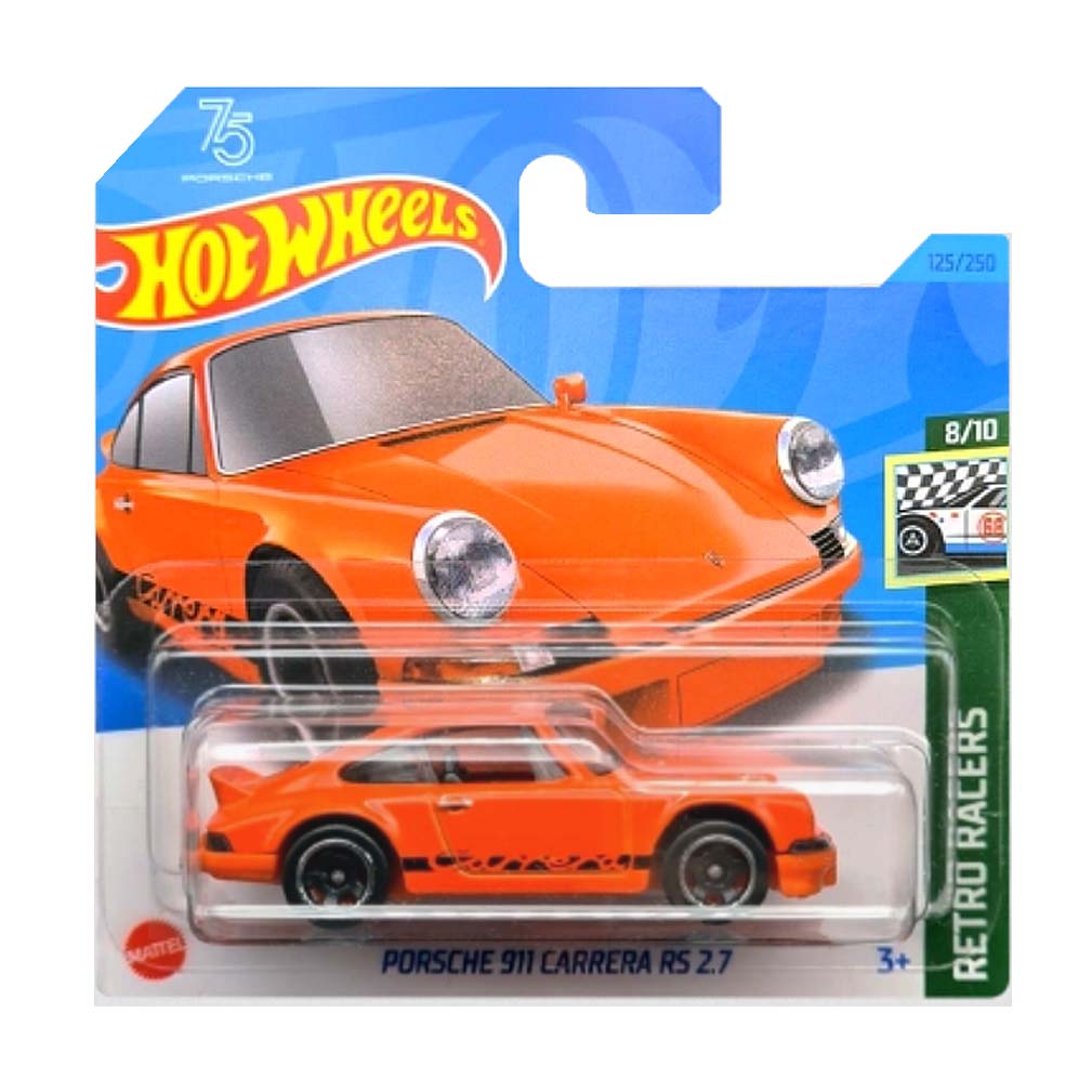 Hot Wheels 2024: Porsche 911 Carrera RS 2.7 - Retro Racers 8/10 Short Card 125/250