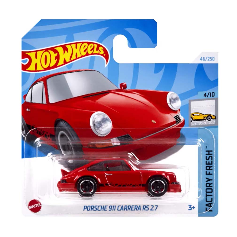 Hot Wheels 2024: Porsche 911 Carrera RS 2.7 - Factory Fresh 4/10 Short Card 46/250 (Copy)