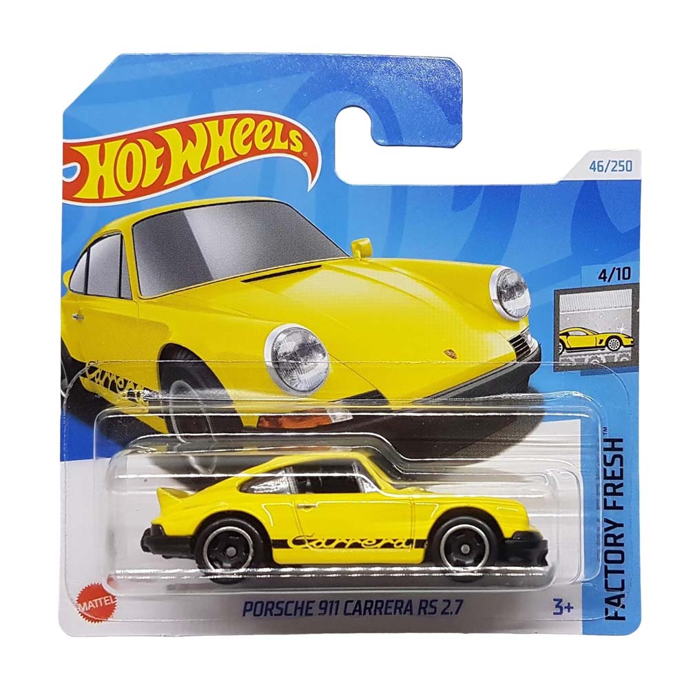 Hot Wheels 2024: Porsche 911 Carrera RS 2.7 - Factory Fresh 4/10 Short Card 46/250