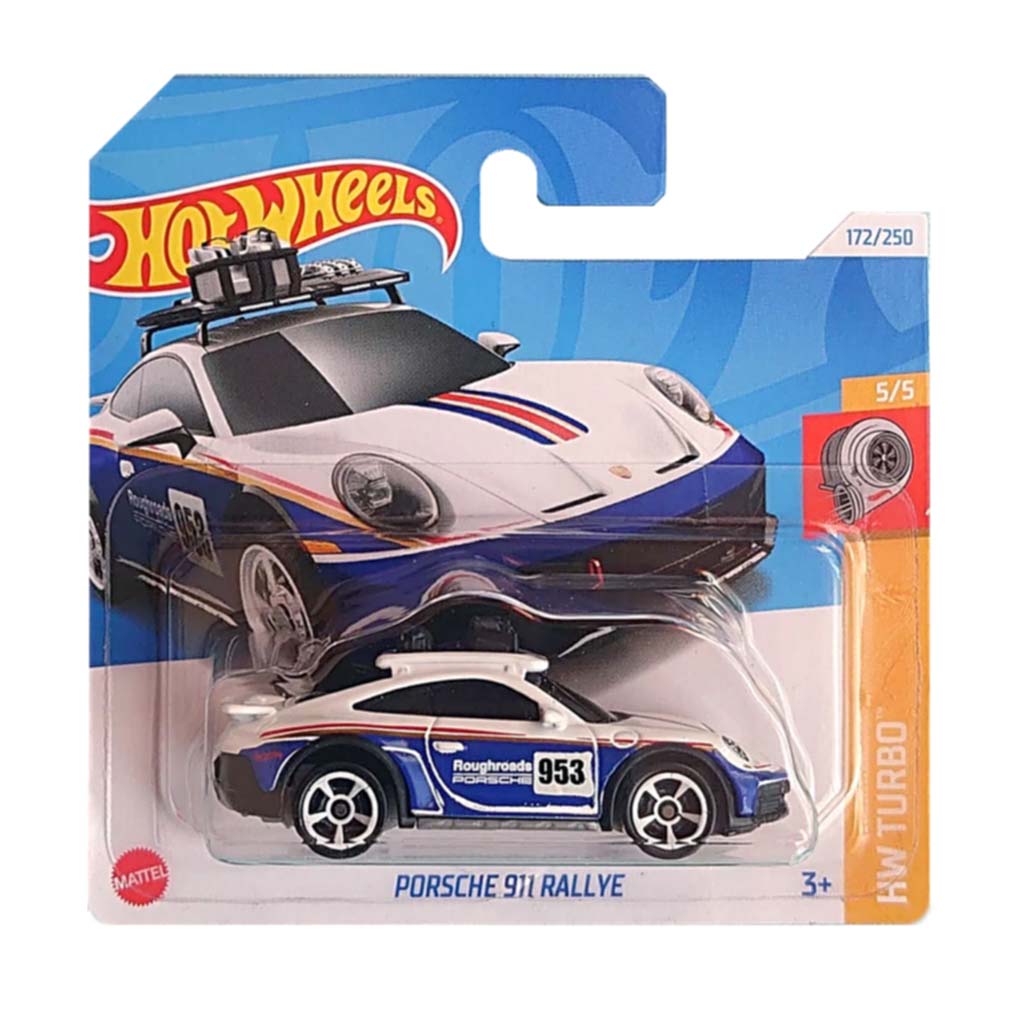 Hot Wheels 2024: Porsche 911 Rallye - HW Turbo 5/5 Short Card 172/250
