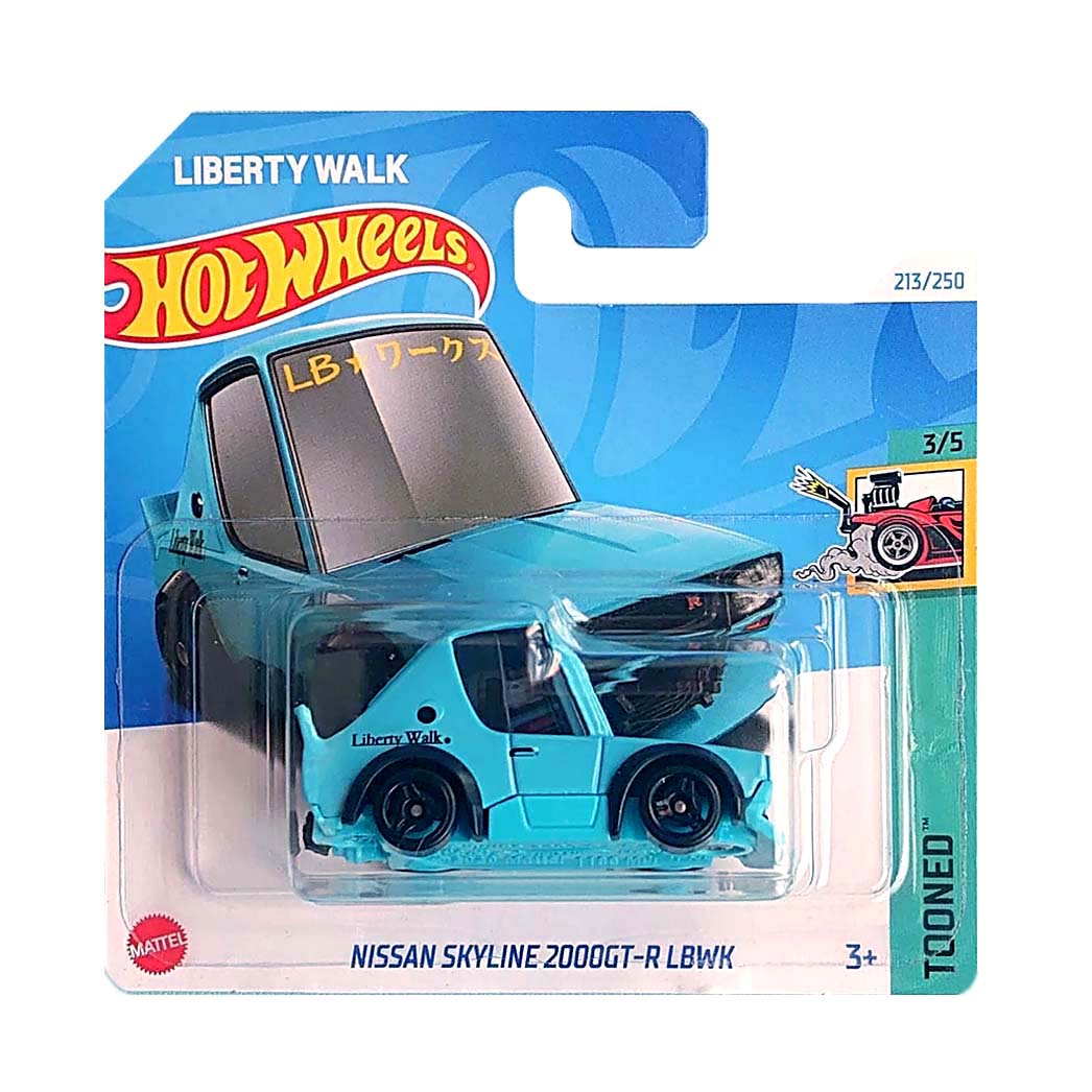Hot Wheels 2024: Nissan Skyline 2000GT-R LBWK - Tooned 3/5 Short Card 213/250