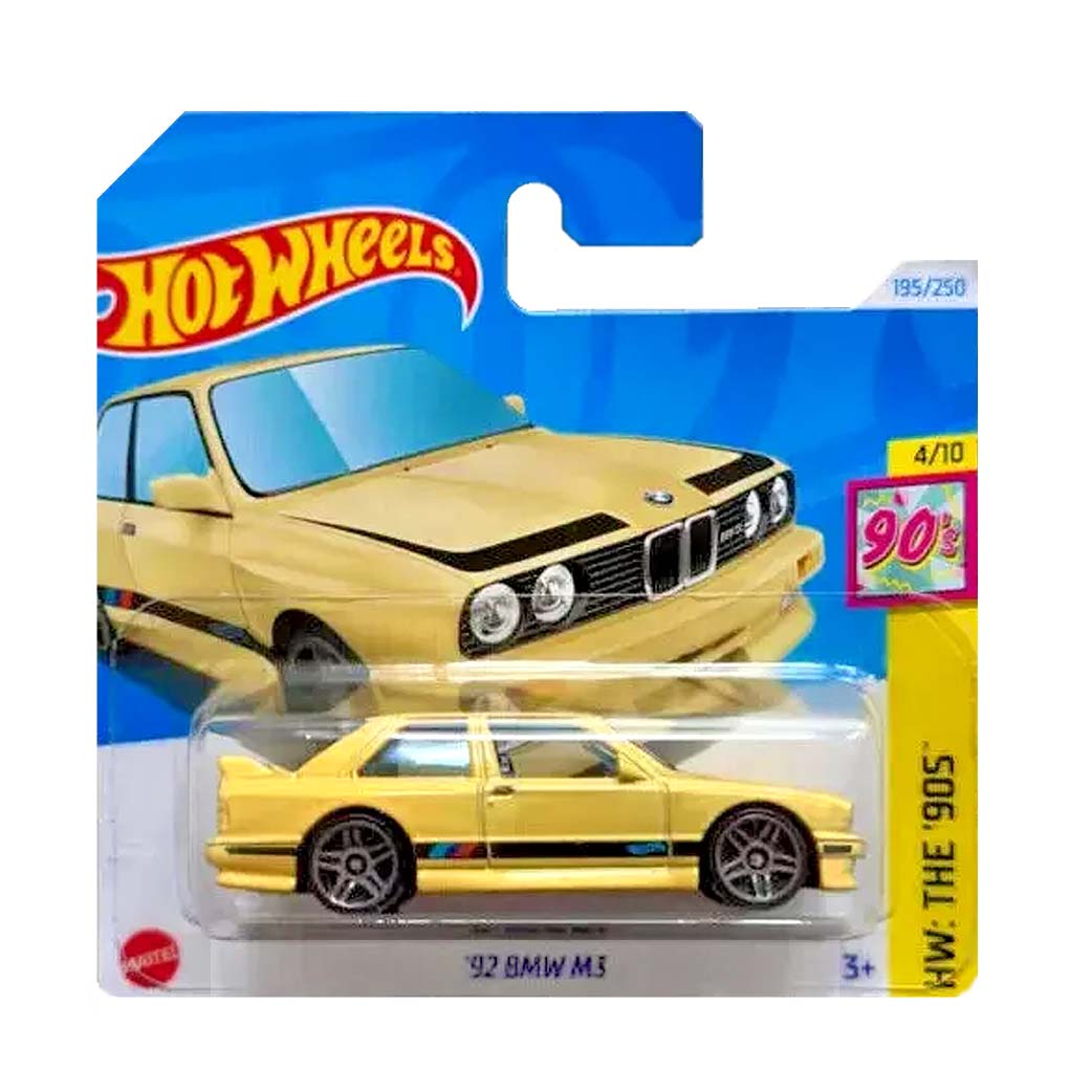 Hot Wheels 2024: '92 BMW M3 - HW The 90s 4/10 Short Card 195/250