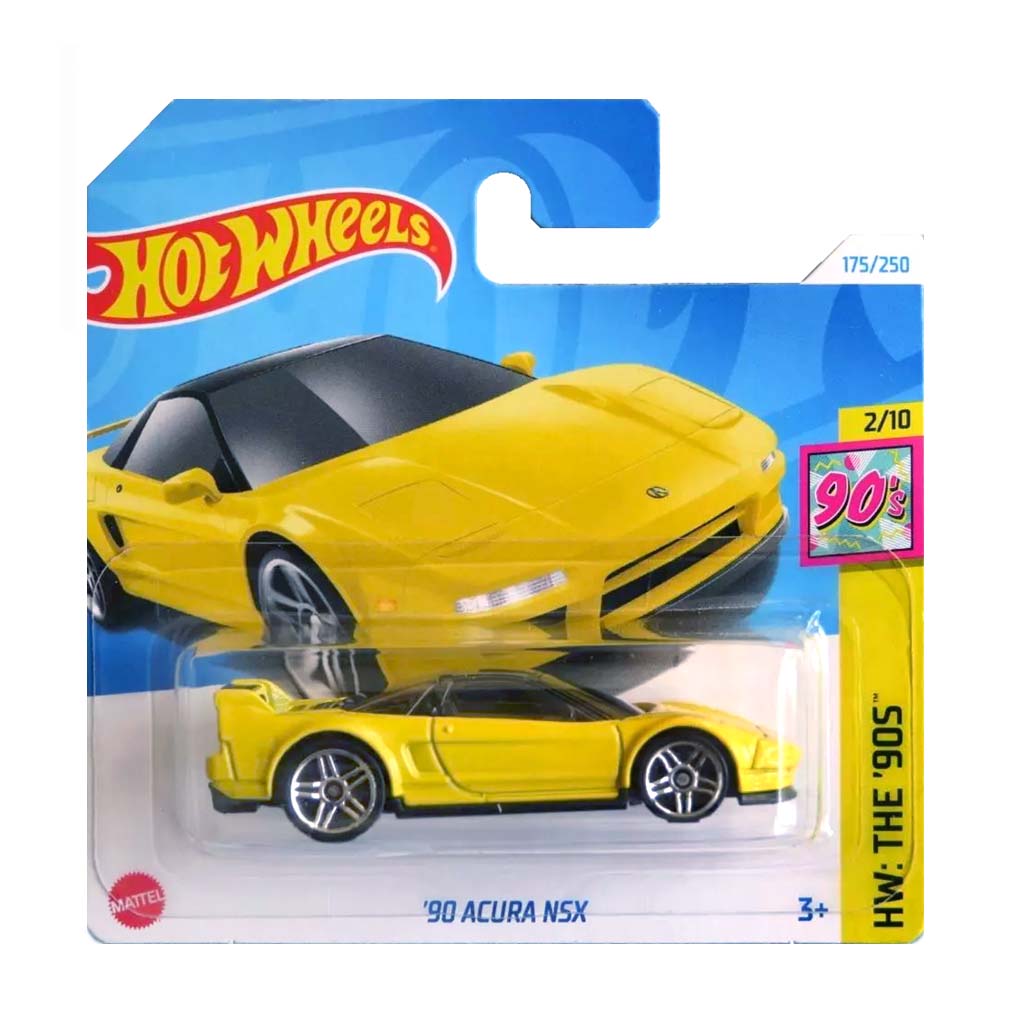 Hot Wheels 2024: '90 Acura NSX - HW The 90s 2/10 Short Card 175/250