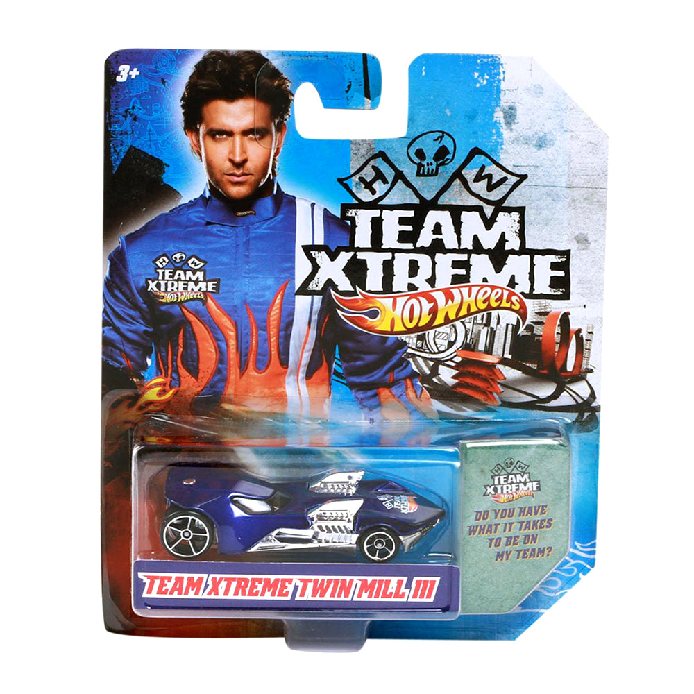 Hot Wheels Team Extreme: India Exclusive - Twin Mill III (Blue)