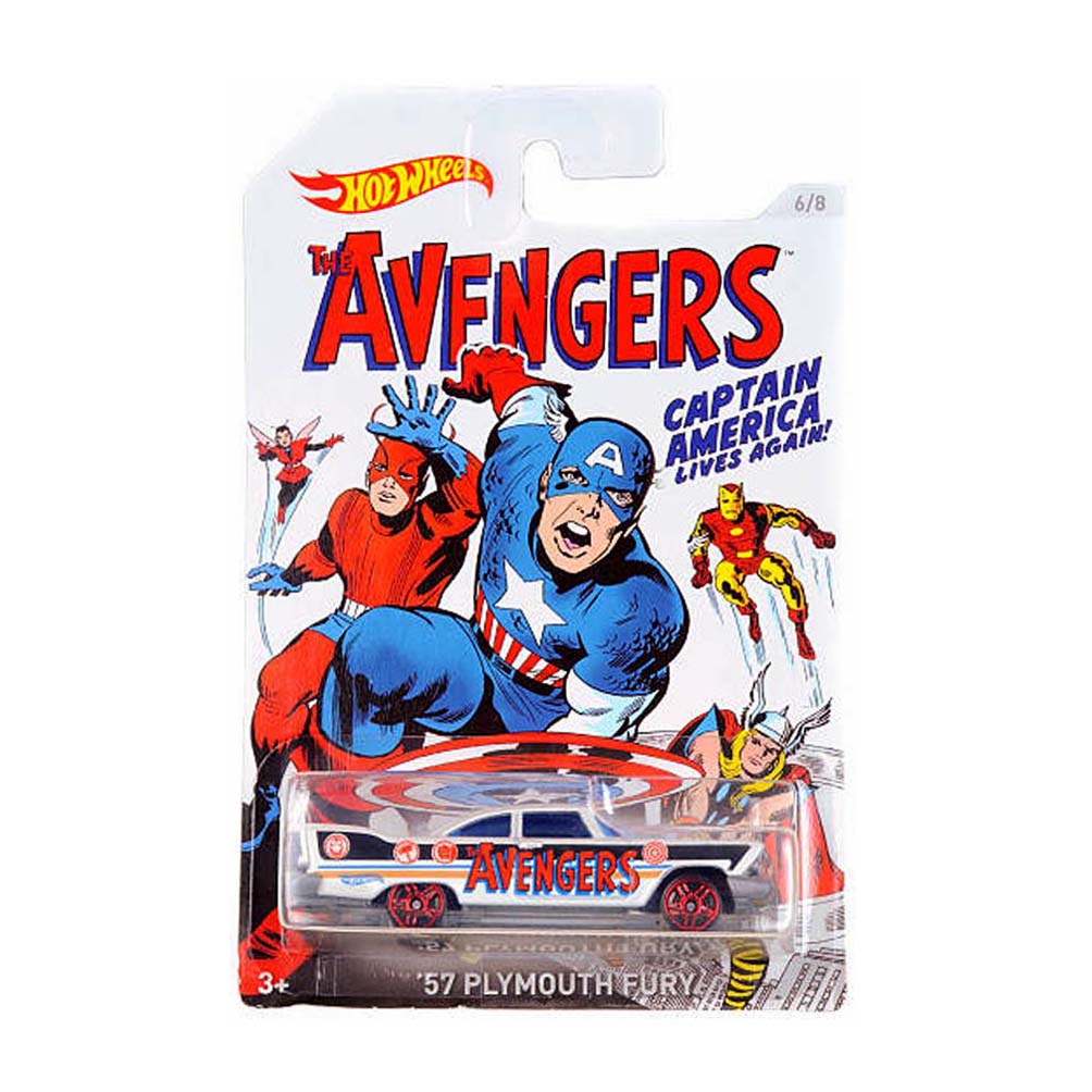 Hot Wheels 2015: Captain America: '57 Plymouth Fury (6/8)