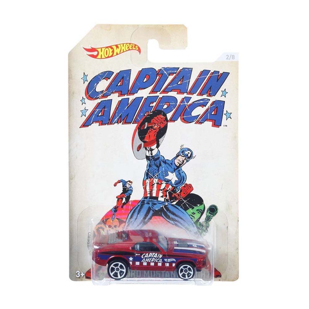 Hot Wheels 2015: Captain America: '70 Ford Mustang (2/8)