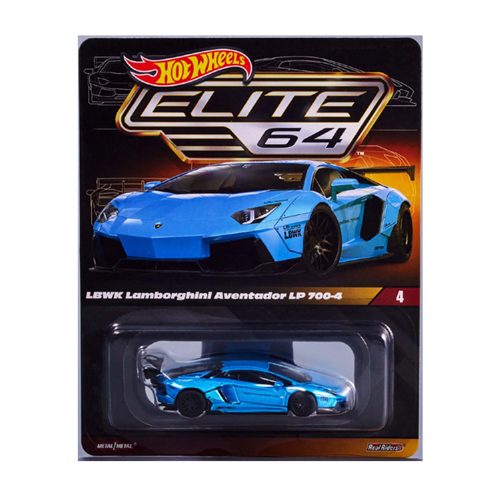 Hot Wheels Elite 64 Series - LBWK Lamborghini Aventador LP 700-4