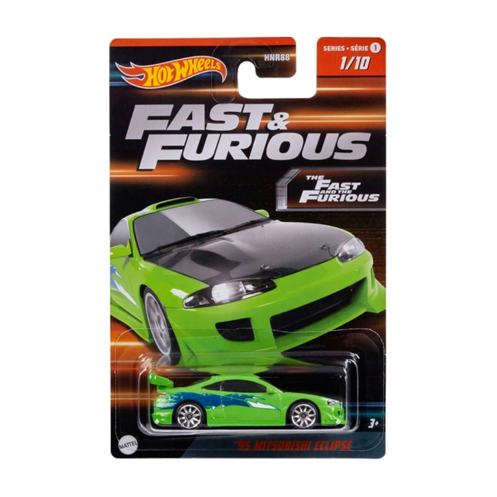 Hot Wheels 2023 Set A: Fast & Furious - '95 Mitsubishi Eclipse (1/10)
