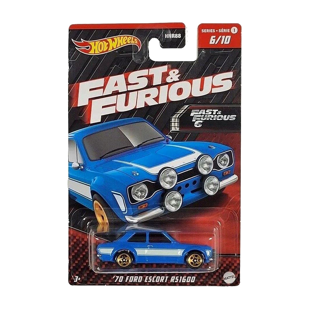 Hot Wheels 2023 Set A: Fast & Furious - '70 Ford Escort 1600 RS (6/10)