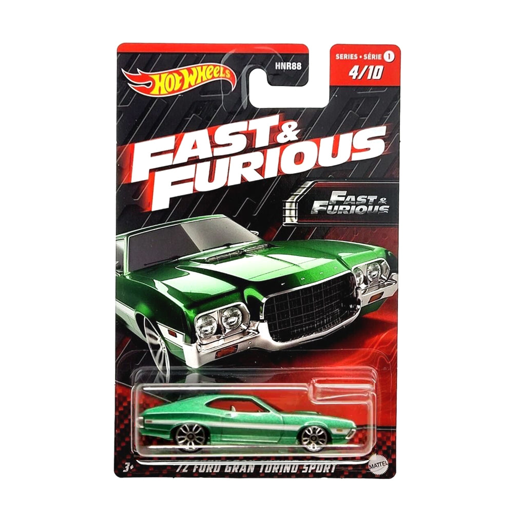 Hot Wheels 2023 Set A: Fast & Furious - '72 Ford Gran Torino Sport (4/10)