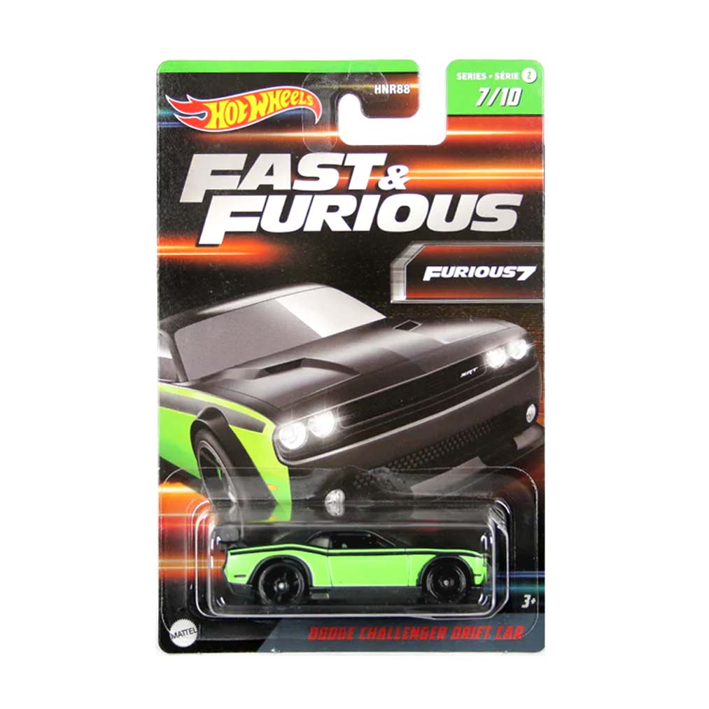 Hot Wheels 2023 Set B: Fast & Furious - Dodge Challenger Drift Car (7/10)