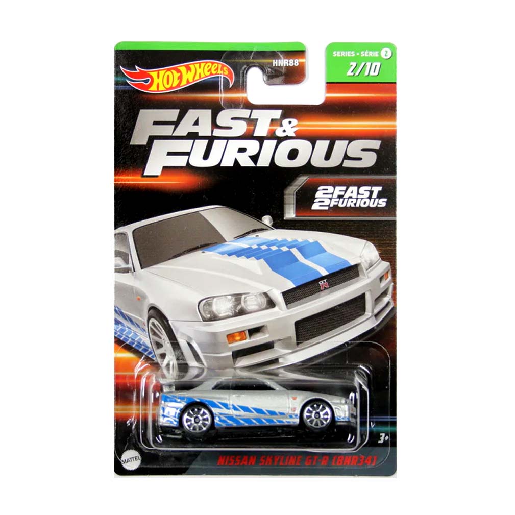 Hot Wheels 2023 Set B: Fast & Furious Nissan Skyline GT-R [R34] (2/10)