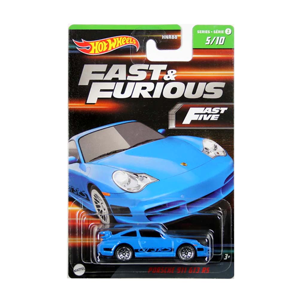 Hot Wheels 2023 Set B: Fast & Furious - Porsche 911 GT3 RS (5/10)