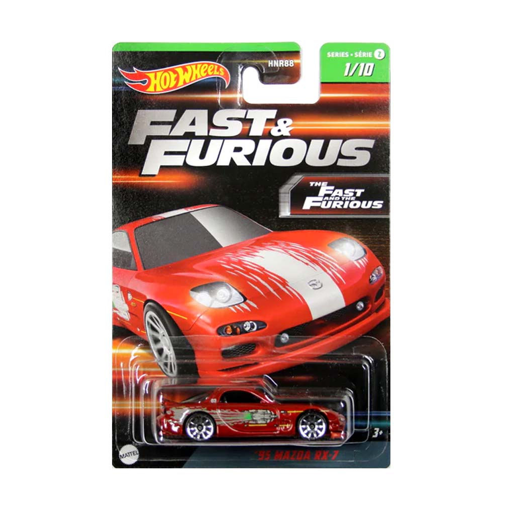 Hot Wheels 2023 Set B: Fast & Furious - '95 Mazda RX7 (1/10)