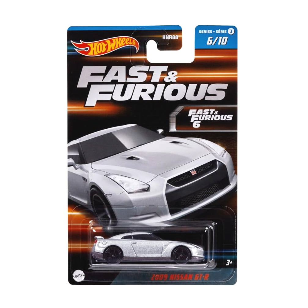 Hot Wheels 2023 Set C: Fast & Furious - 2009 Nissan GTR (6/10)