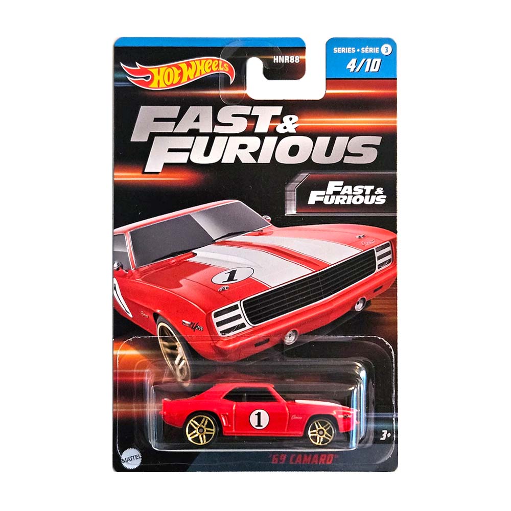 Hot Wheels 2023 Set C: Fast & Furious - '69 Camaro (4/10)