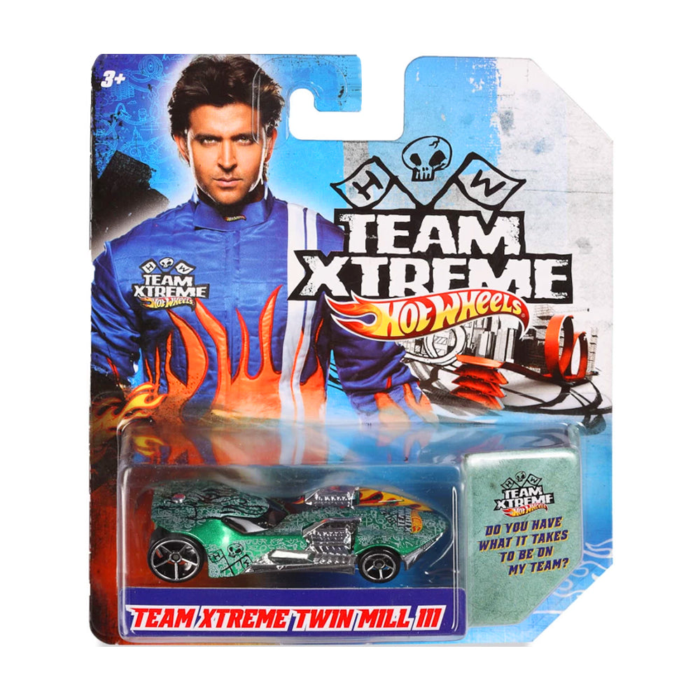 Hot Wheels Team Extreme: India Exclusive - Twin Mill III (Green)