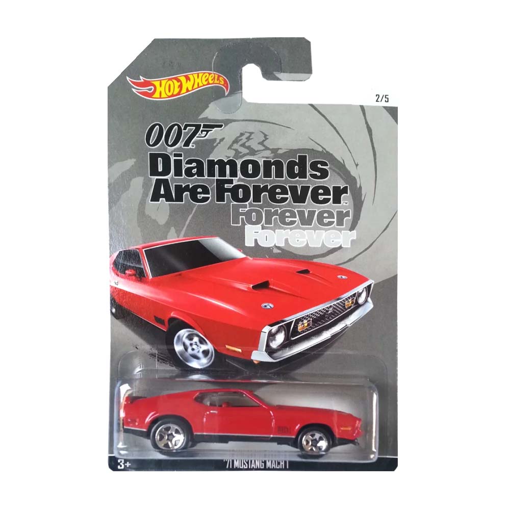 Hot Wheels 2015: James Bond 007 - Diamonds Are Forever - Mustang Mach 1 (2/5)