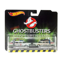 Load image into Gallery viewer, Hot Wheels Premium Entertainment 2-Pack: Ghostbusters Classic Ecto 1 &amp; Ecto 1A (DAMAGED PACKAGING)
