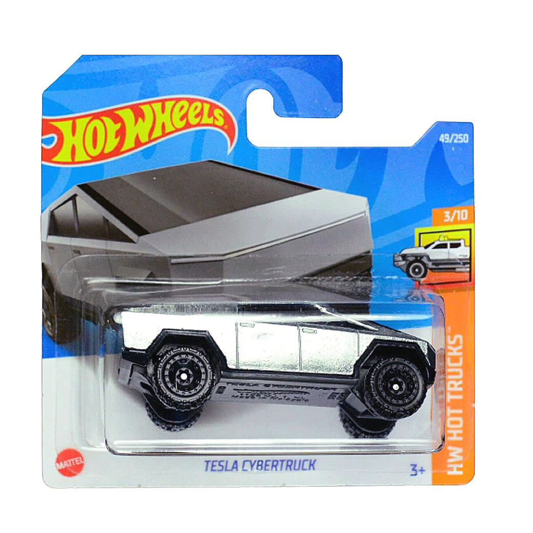 Hot Wheels 2022: Tesla Cybertruck - HW Hot Trucks 3/10 Short Card 49/250