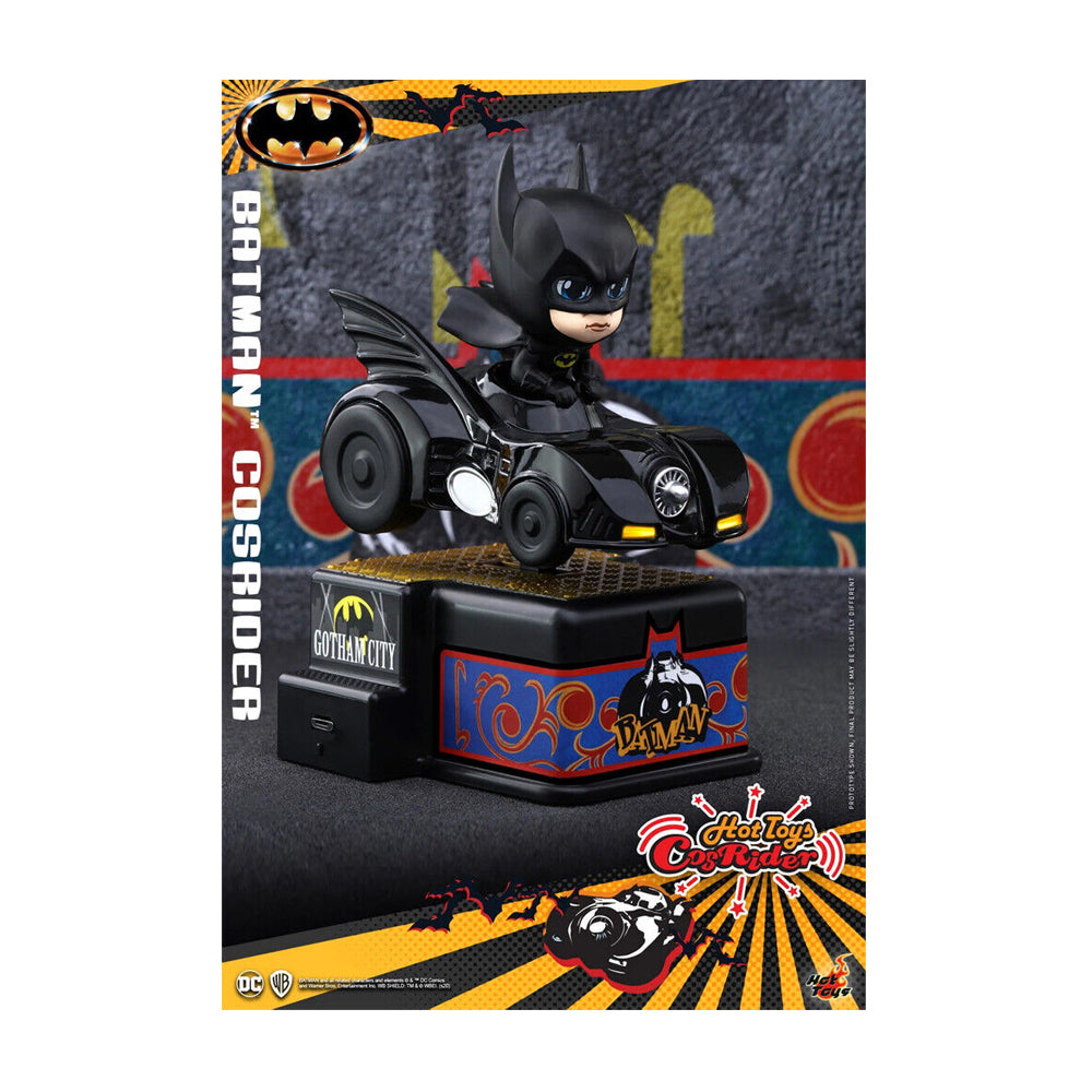 Hot Toys Cosbaby Cosrider 1989 Batman The Movie: Batman with Batmobile