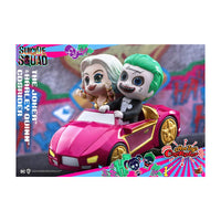 Load image into Gallery viewer, Hot Toys Cosbaby Cosrider: The Joker and Harley Quinn with Car
