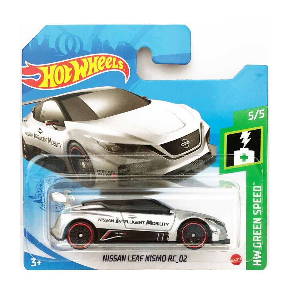 Hot Wheels 2021: Nissan Leaf Nismo RC_02 - HW Green Speed 5/5 Short Card 217/250