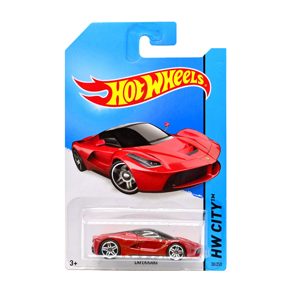 Hot Wheels 2014: Ferrari LaFerrari - HW City Long Card 38/250