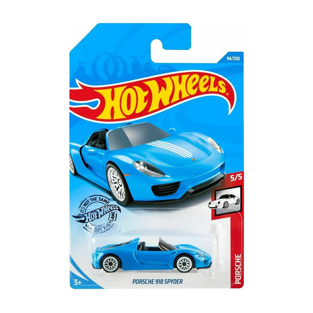 Hot Wheels 2019: Porsche 918 Spyder - Porsche 5/5 Long Card 94/250