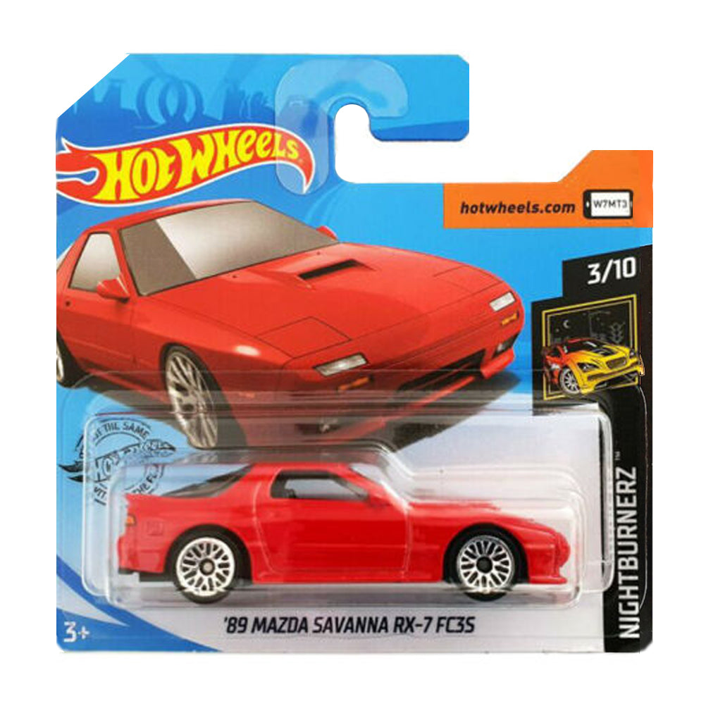 Hot Wheels 2020: '89 Mazda Savanna RX-7 FC3S - Nightburnerz 3/10 Short Card 223/250